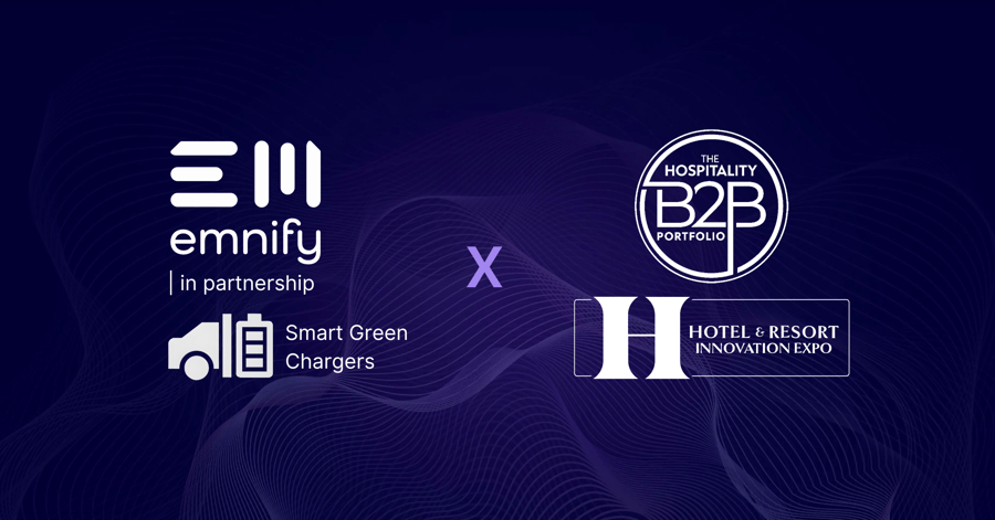 emnify X Smart Green Chargers at the Hotel and Resort Innovation Expo