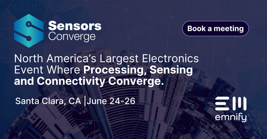 Meet emnify at Sensors Converge 2024!