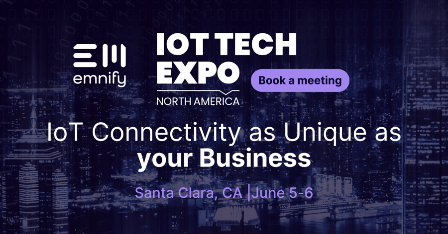 Meet emnify at IoT Tech Expo 2024!