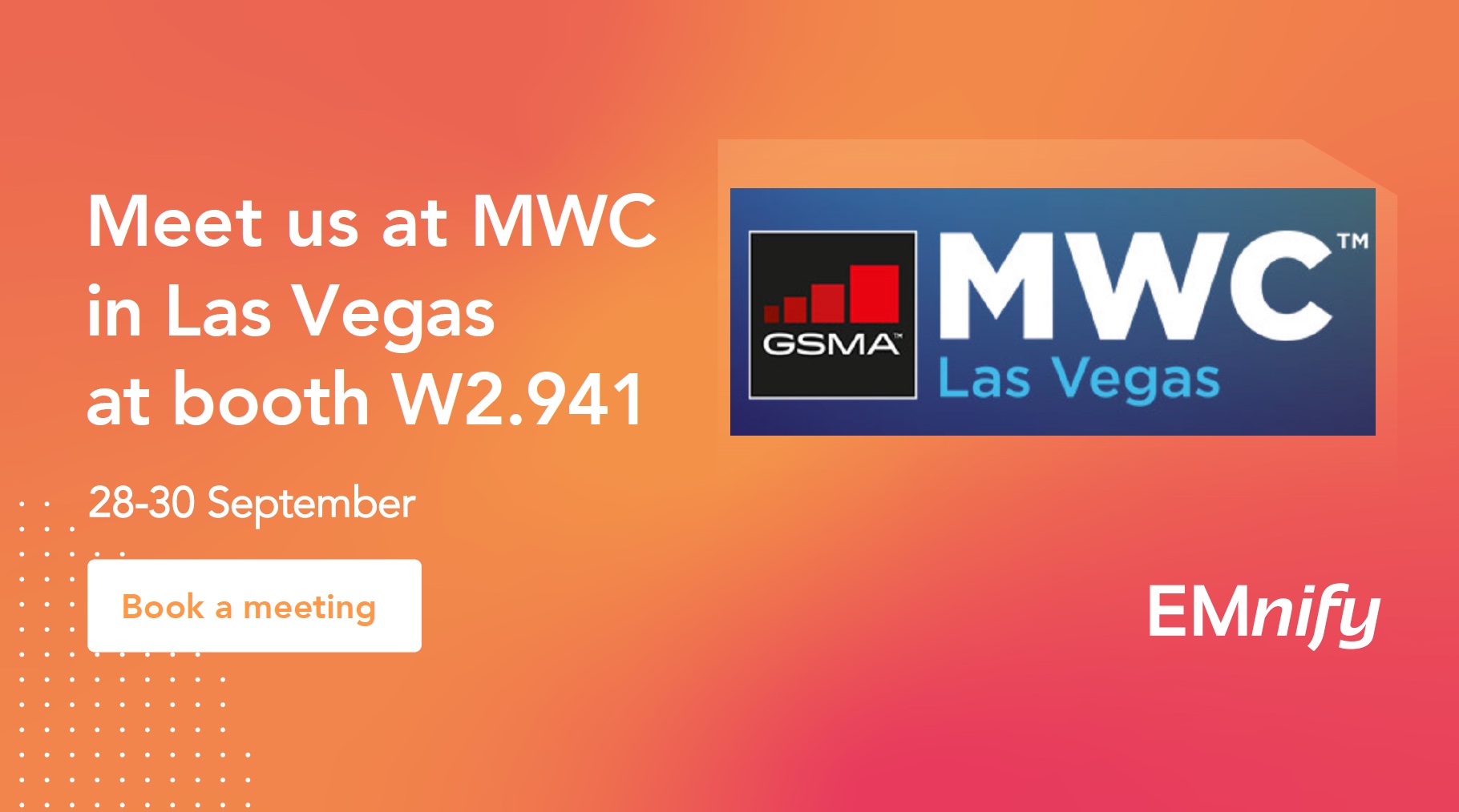 Meet EMnify at Mobile World Congress Las Vegas